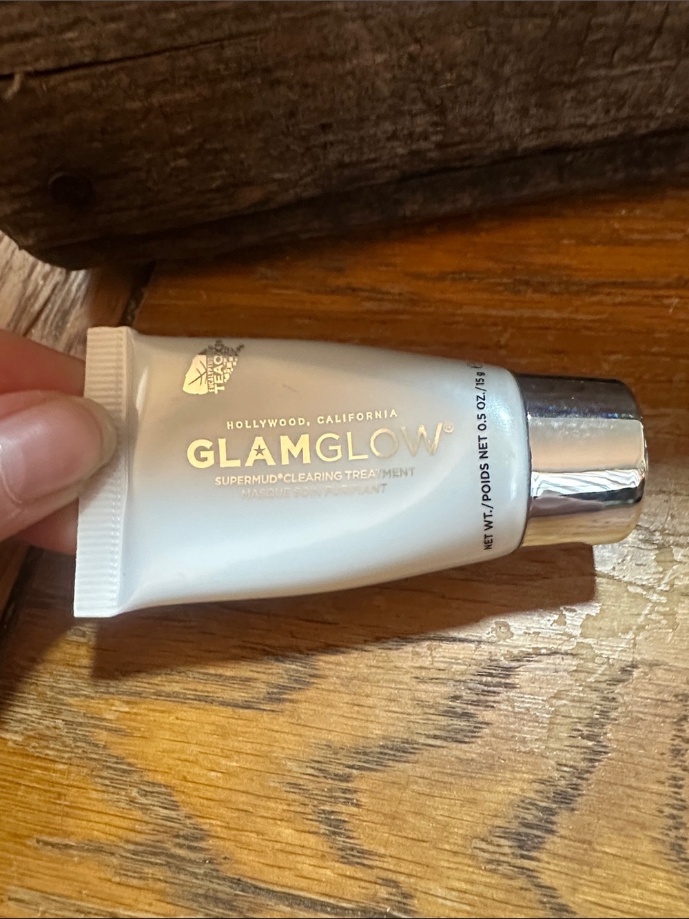 GLAMGLOW Supermud Clearing Treatment Tube - White & Silver